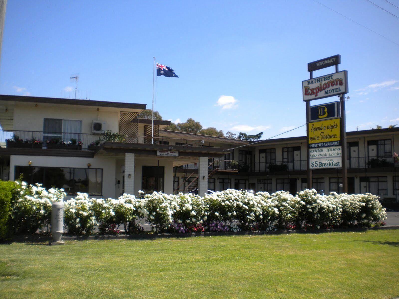Bathurst Explorers Motel Exterior foto